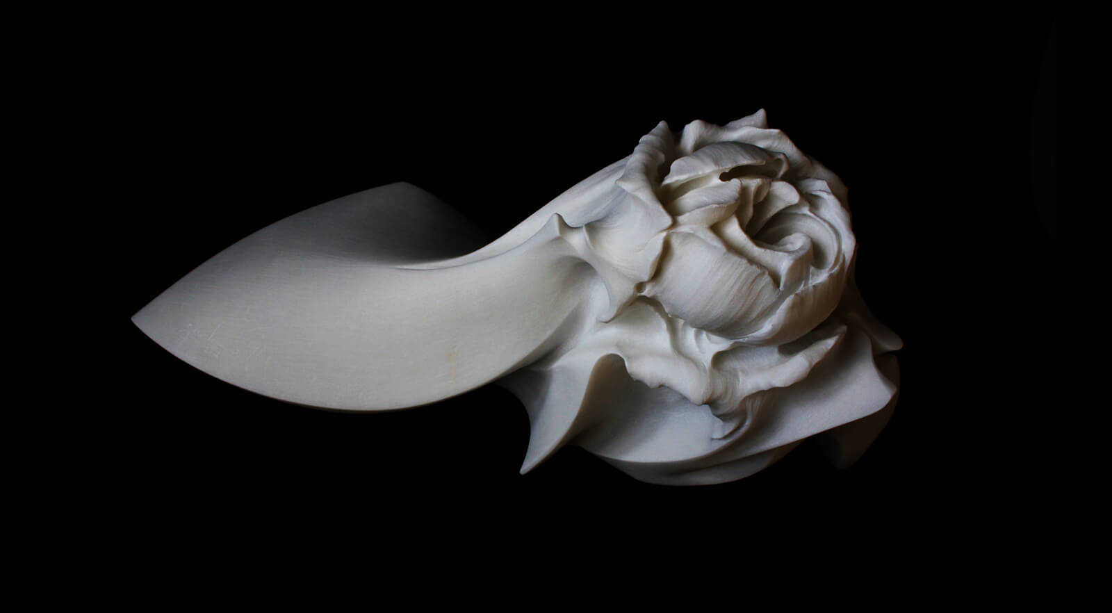 Il Canto della Rosa | 2014 | cm 59-26-20 | statuario